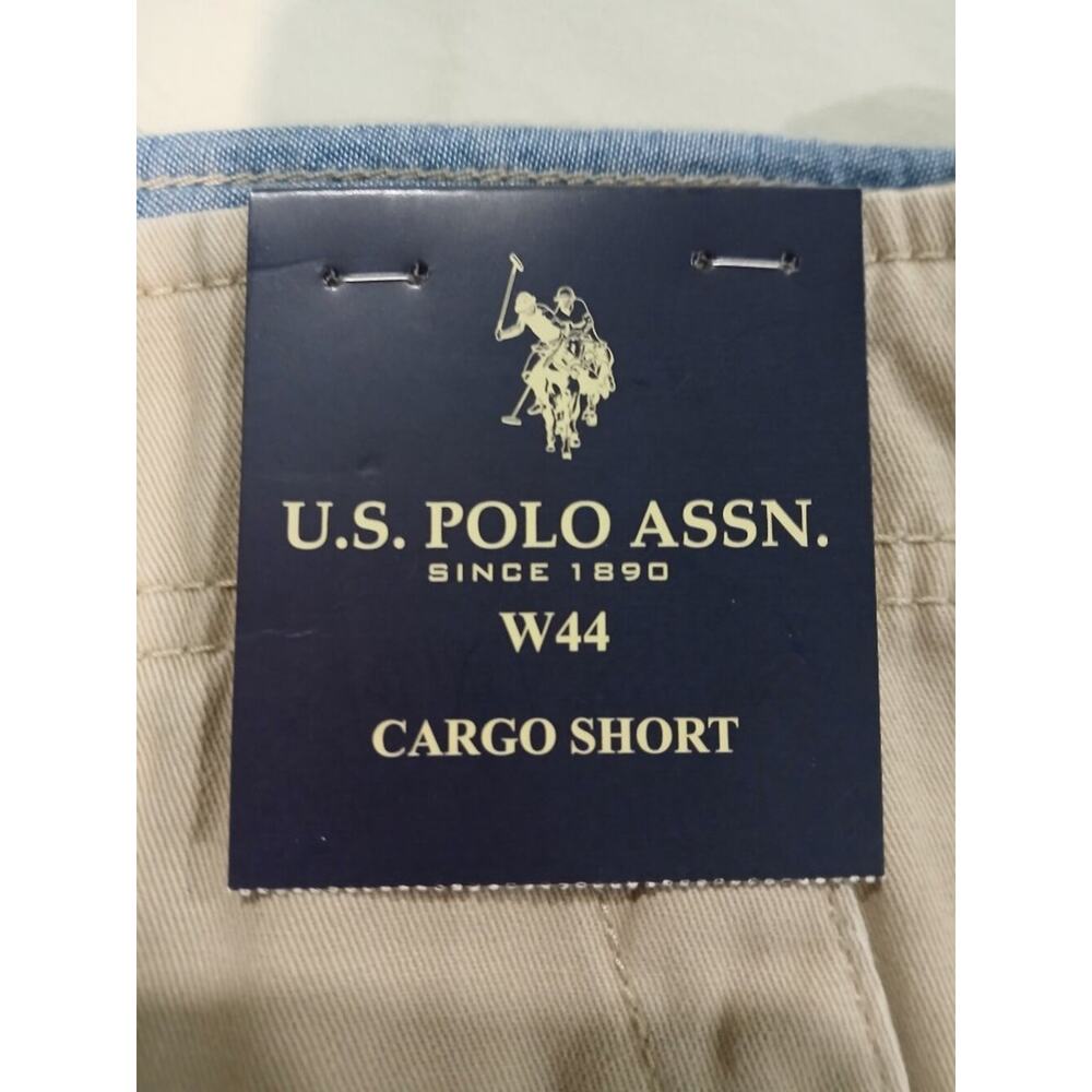 U.S. Polo Assn. 44 Khaki 100% Cotton NWT - Picture 3 of 12